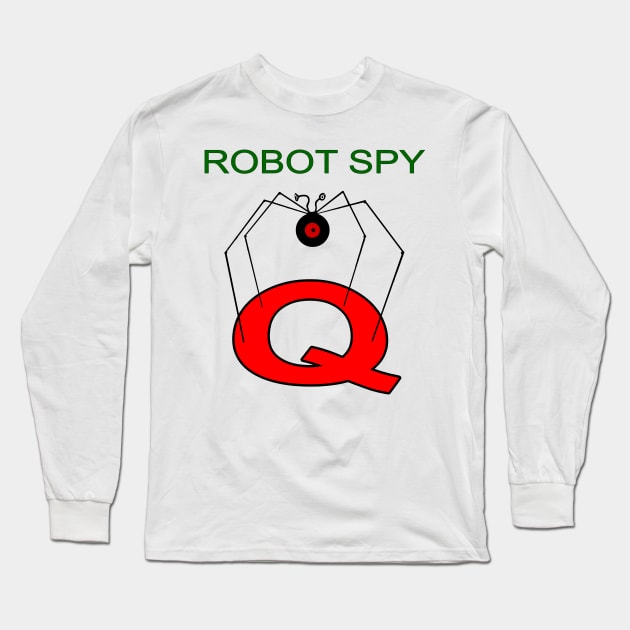 Jonny Quest Robot Spy! Long Sleeve T-Shirt by drquest